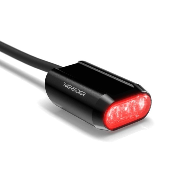 HIGHSIDER pro Split-RS LED Rücklicht Schwarz/Transparent E-Geprüft (1Stck)