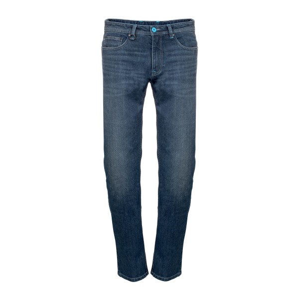 Vespa Hose Polyester-Denim blau