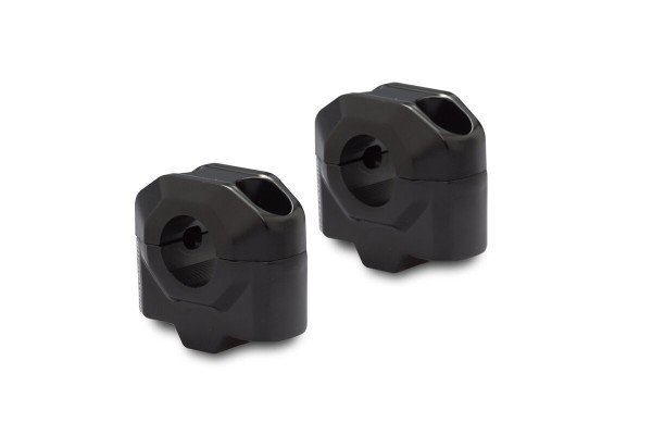 SW-Motech Lenkererhöhung, schwarz für Ø 22 mm Lenker, H=25 mm für Moto Guzzi V7 III (17-18)