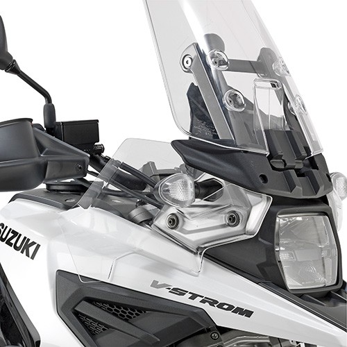 Seitlicher Verkleidungs-Windabweiser, transparent für Suzuki V-Strom 1050 (Bj.20-) Givi