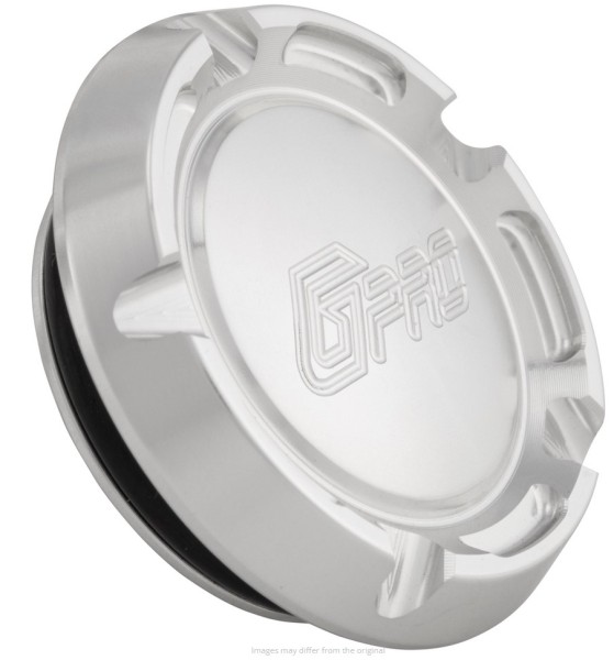 Staubschutzkappe Felge vorne MK II für Vespa, silber