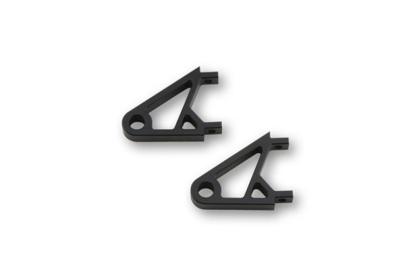 HIGHSIDER pro XS Lampenhalter Schwarz CNC, Aluminium (Paar)
