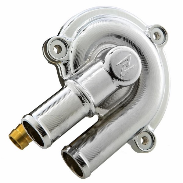 Wasserpumpendeckel für Vespa GTS/​GTS Super/​GTV/​GT 60/​GT/​GT L 125-300ccm 4T LC, chrome