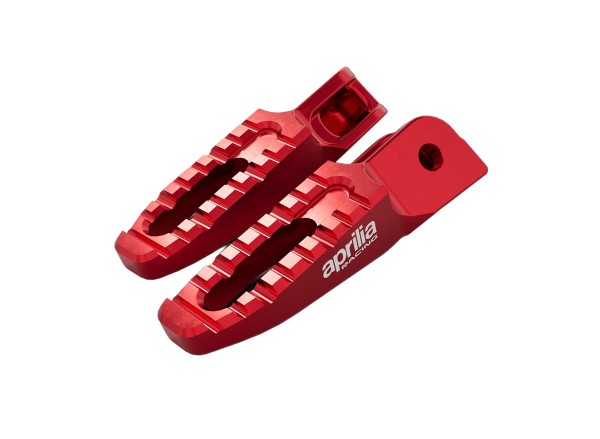 Alu-Fußrasten rot für Aprilia 457 (24-) / Tuono 457 (25-)