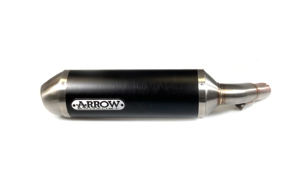 ARROW Auspuff RACE TECH für Honda VFR800F 2014-16 aus Aluminium, schwarz