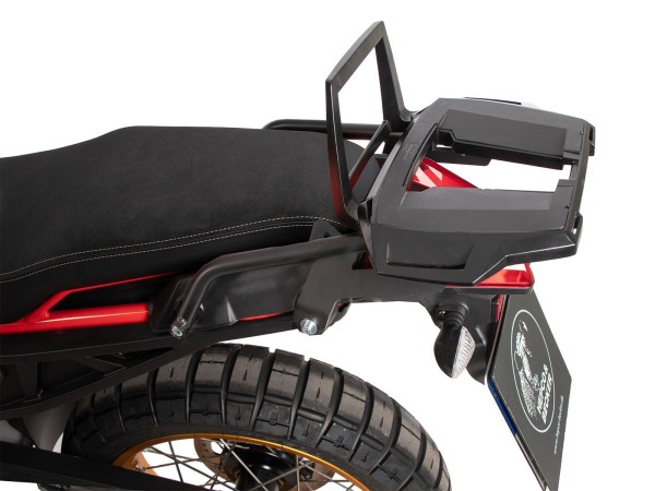 Alurack Topcase-Träger schwarz für Aprilia Tuareg 660 Rally (25-) Hepco & Becker