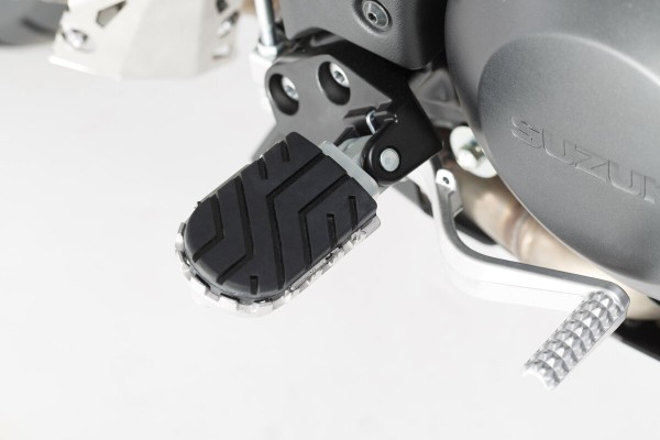 SW-Motech Verstellbare Fußrasten ION, Edelstahl, für Aprilia SL 750 Shiver