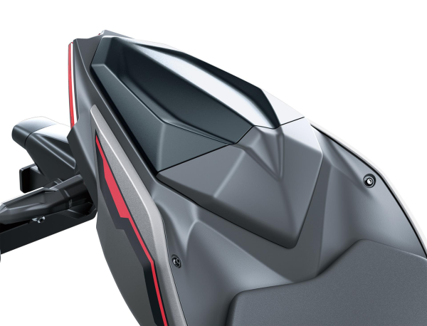 Soziussitzabdeckung Metallic Carbon Gray (51A) für Kawasaki Ninja 500 SE / Z 500 Original