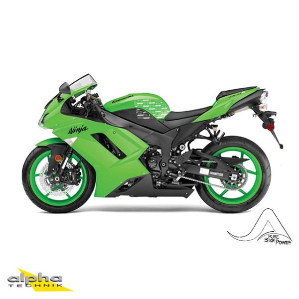 Stompgrip klar, Volcano, für Kawasaki ZX6R Ninja, 2007-2008