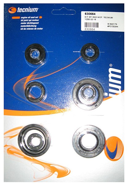 Tecnium Satz Motor-Simmerringe