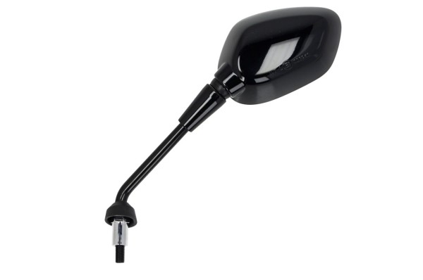 Original Spiegel, links, M10, Linksgewinde, schwarz, glänzend, Vespa GTS, 2023-