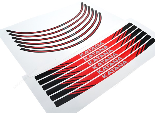 Felgenbettdekor für Suzuki GSX-S 1000 S Katana (Bj.19-) Original Suzuki