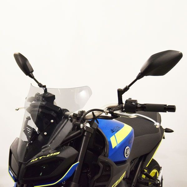 Hohes Windschild rauchgrau für Yamaha MT-09 (17-20)