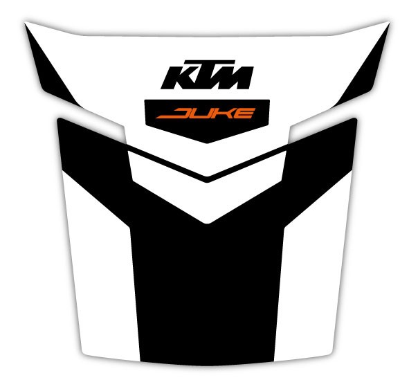 KTM Tankpad Aufkleber für Duke 125 / 390 (Bj.17-)