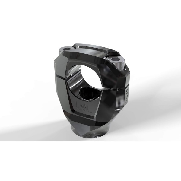 LSL GONIA Klemmbock-Kit 28,6 mm, für Moto Guzzi V7, schwarz