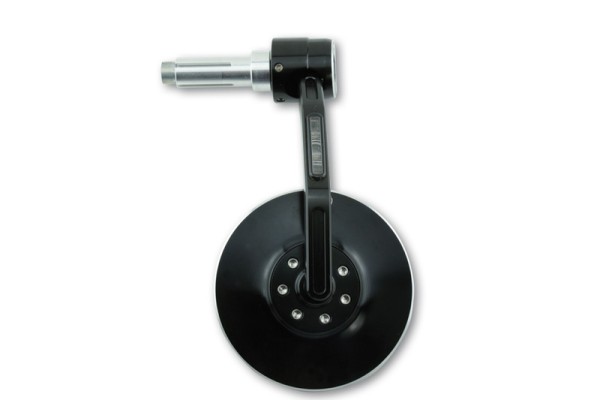 HIGHSIDER pro Lenkerendenspiegel Conero Schwarz Mit LED Blinker (1Stck.)