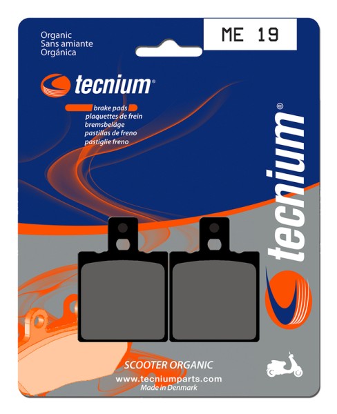 Tecnium Scooter Organische Bremsbeläge - ME19