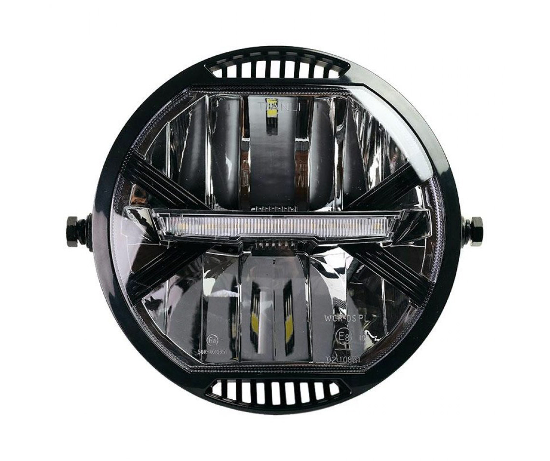 Custom LED-Scheinwerfer Rund für Yamaha Ténéré 700 (19-)