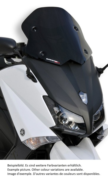 Windschild ERMAX Sport H 450 mm für Yamaha T-MAX 530, schwarz