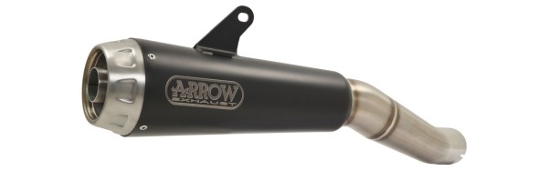 ARROW Auspuff DARK PRO-RACE für Suzuki GSX-S1000 2017-, Edelstahl schwarz