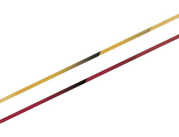 Kawasaki Felgen Dekor Aufklebersatz rot