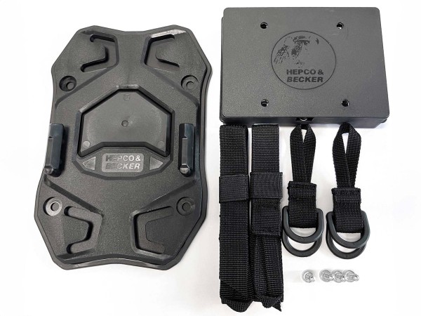 Seatpad Basic Set inkl. Gegenhalter (Verschlusseinheit) Hepco & Becker