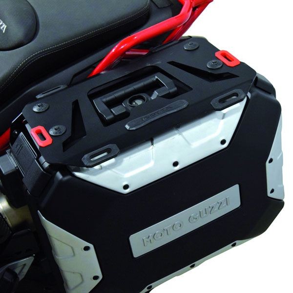 Paar Gepäckträger für originale Urban Seitenkoffer für Moto Guzzi V85 TT (19-23)