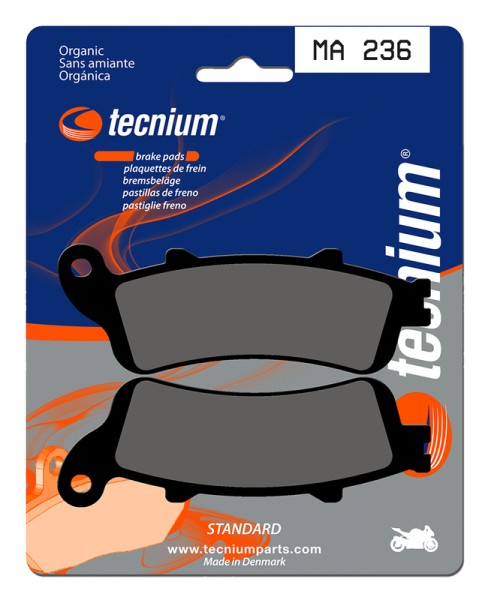 Tecnium Street Organische Bremsbeläge - MA236