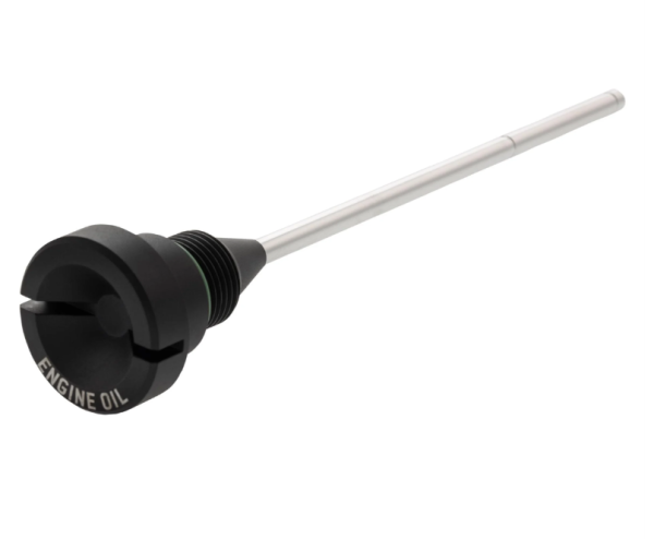 Öleinfüllschraube Motoröl für Vespa LX/​S 3V i.e. 125-150ccm 4T AC, schwarz matt