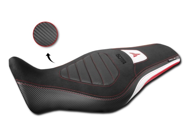Sitzbankbezug "Comfort" schwarz/rot für Yamaha MT-09 (21-23)