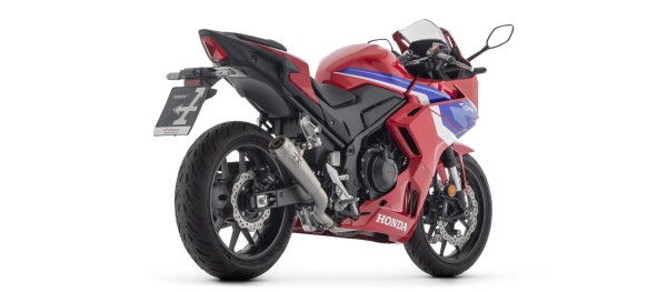 ARROW Auspuff PRO RACE Slip-On NiChrome für Honda CBR 500 R (24-)