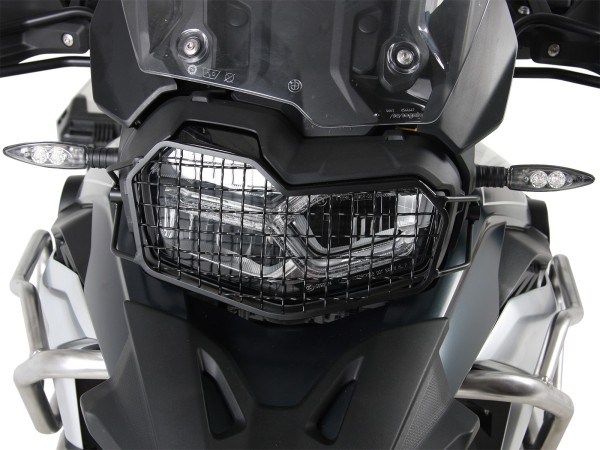 Lampenschutzgitter schwarz für BMW F 850 GS (Bj.18-) Hepco & Becker
