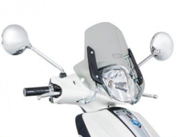 Sport Windschutzscheibe komplett, getönt für Liberty Original Piaggio