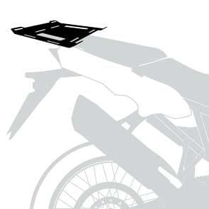 Gepäckbrückenverbreiterung schwarz für BMW F 850 GS Adventure Hepco & Becker