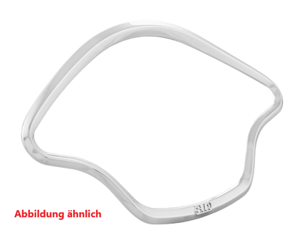 Zierring Tachometer für Vespa Primavera/​Sprint/Elettrica 50-150ccm 2T/​4T AC, chrom matt