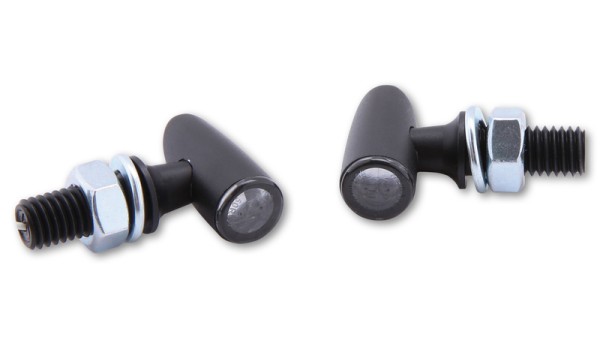 HIGHSIDER pro Proton One LED Positionslicht Schwarz/Getönt E-Geprüft (Paar)