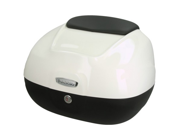 Top Case 37L mit Rückenlehne für Piaggio MP3 HPE Maxi 400 Sport (2024) - montebianco 544