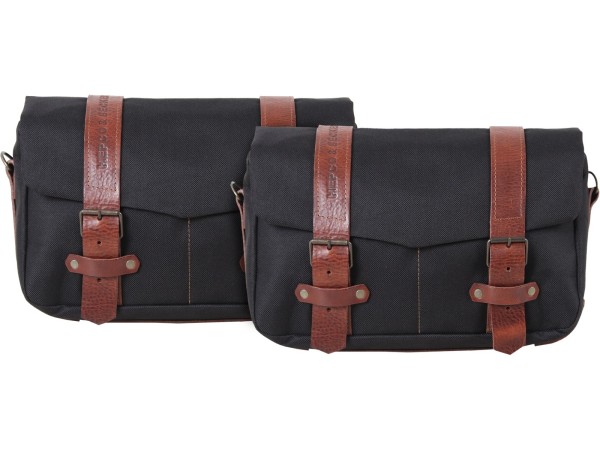LEGACY Kuriertaschenset M/M schwarz für C-Bow Träger Hepco & Becker