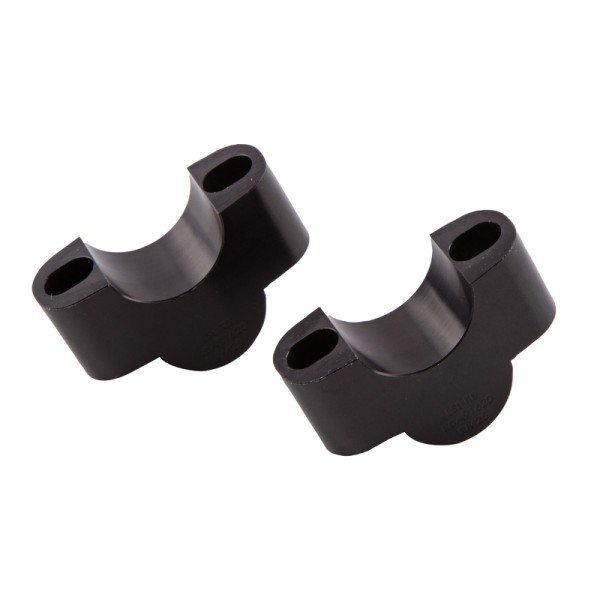 HIGHSIDER pro Lenkererhöhung Schwarz 25 mm, Für Ø28,6mm Lenker