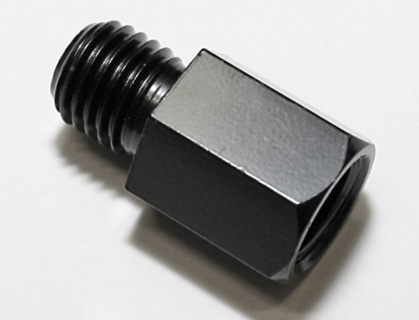 HIGHSIDER smart Spiegeladapter Black Hole M10 Rechts auf Bolzen M10 Rechts