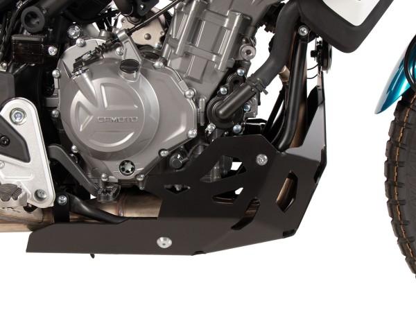 Motorschutzplatte schwarz für CFMoto 450 MT (24-) Hepco & Becker