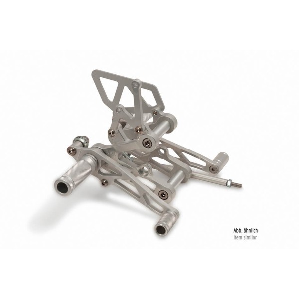 LSL Rastenanlage für Yamaha YZF1000R, 1996-2000, silber