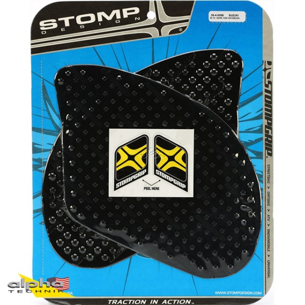 Stompgrip schwarz, Volcano, für Suzuki GSX1300R Hayabusa, 1999-2016