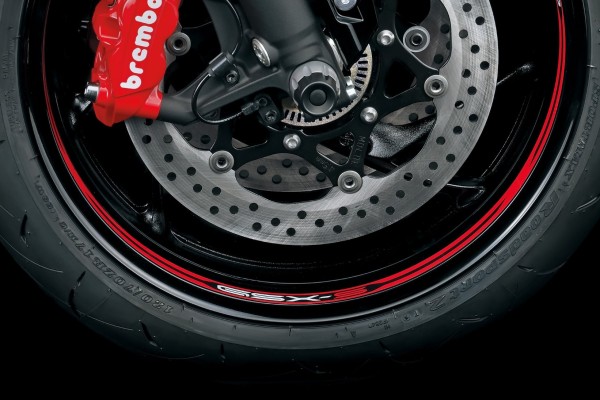 Felgenbettdekor rot für Suzuki GSX-S 1000 GX (24-) Original