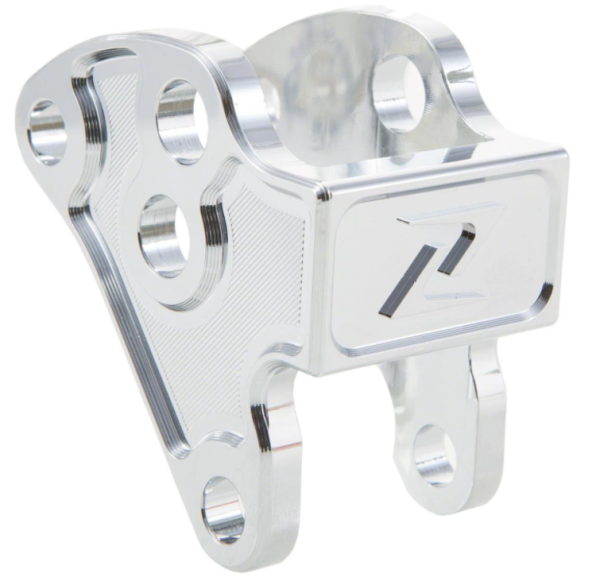 Adapter für Tieferlegung Stoßdämpfer, hinten für Vespa Primavera/​Sprint, chrom