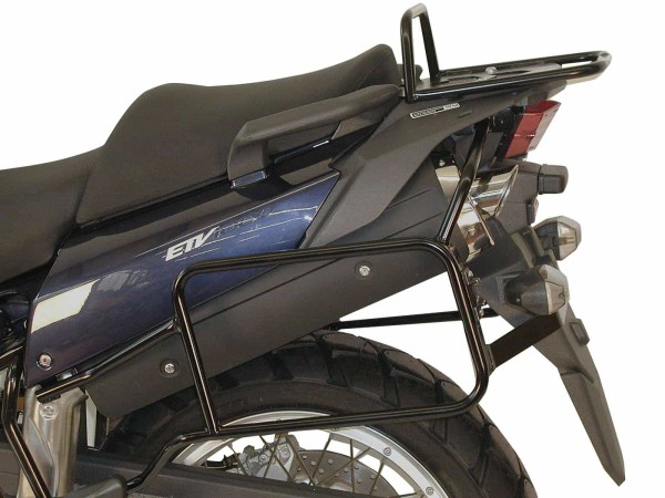 Seitenkofferträger festverschraubt schwarz für Aprilia Caponord ETV 1000 (01-07) Hepco & Becker