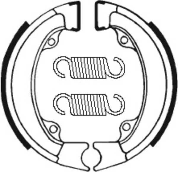 Tecnium Street Organische Bremsbacken - BA143
