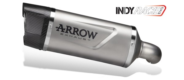 ARROW Auspuffanlage INDY RACE EVO Titan mit Carbon-Endkappe für Kawasaki Ninja 650 / Z 650 (24-)