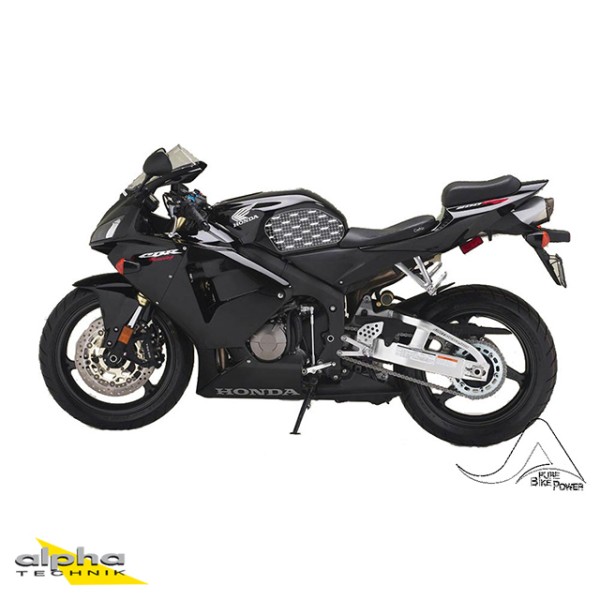 Stompgrip schwarz, Volcano, für Honda CBR600RR, 2003-2006