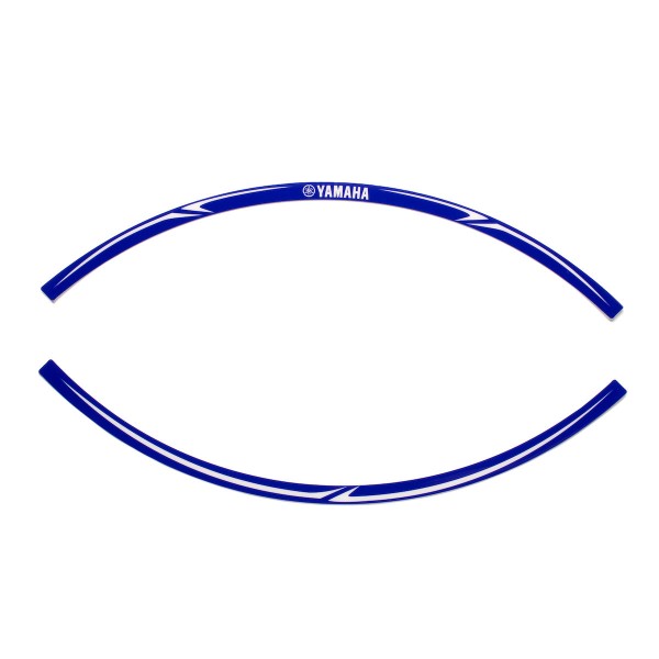 Yamaha Felgenrandaufkleber blau